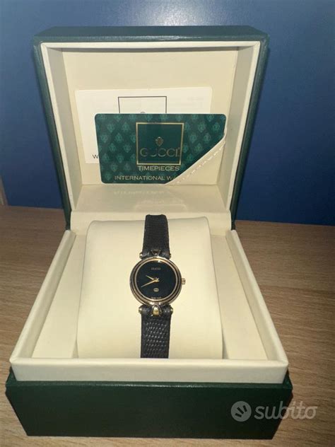 Orologio GUCCI DONNA Vintage 4500L placcato oro 18k 